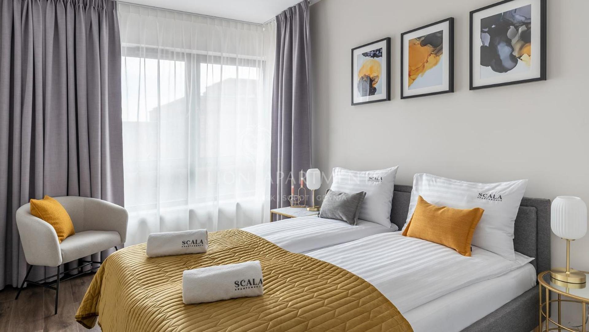 Scala City Center Premium Apartments With Parking By Lion Apartments Gdansk Bagian luar foto